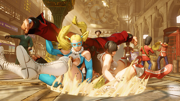 Street Fighter 5 - R. Mika Critical Art