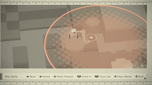 Nier Automata - Factory Map