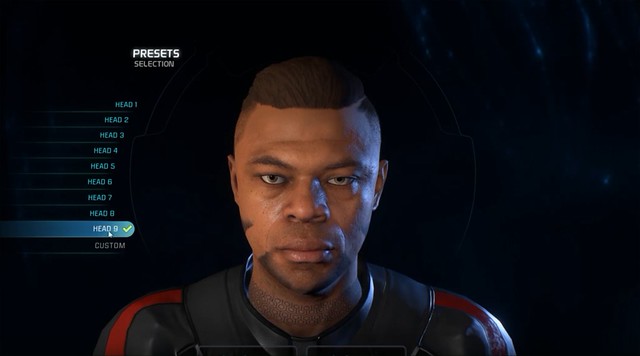Mass Effect Andromeda - Male Head 9