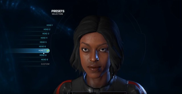 Mass Effect Andromeda - Female Head 7