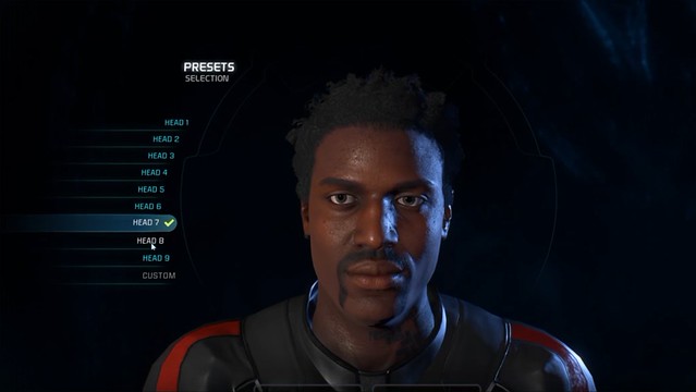 Mass Effect Andromeda - Male Head 7