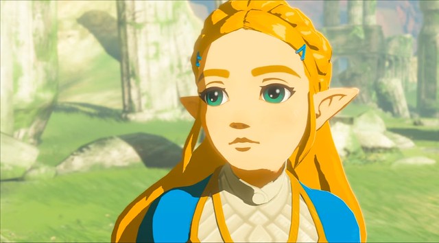 Legend of Zelda Breath of the Wild - Zelda