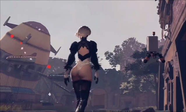 Nier Automata - 2B Butt