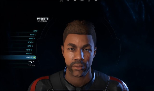 Mass Effect Andromeda - Male Head 8