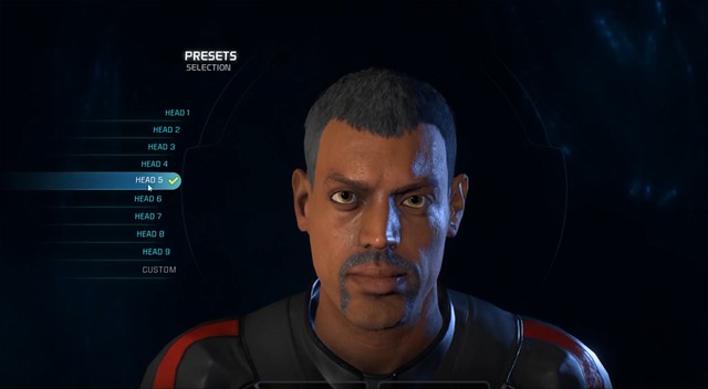 Mass Effect Andromeda - Male Head 5