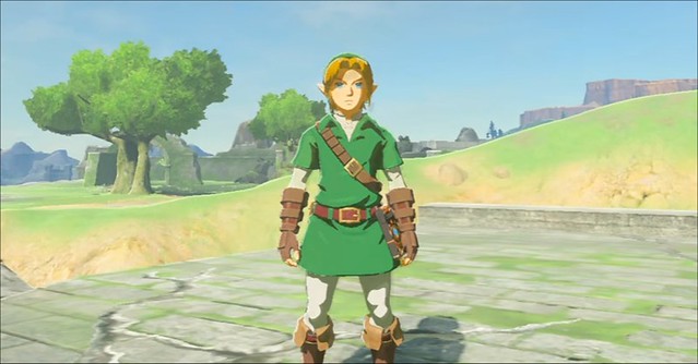 Legend of Zelda Breath of the Wild Classic Link Costume