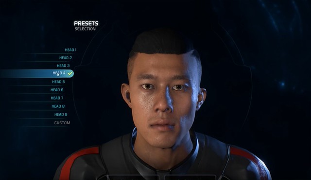 Mass Effect Andromeda - Male Head 4