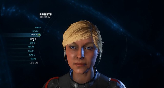 Mass Effect Andromeda - Female Head 3