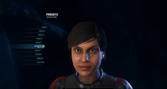 Mass Effect Andromeda - Female Head 6