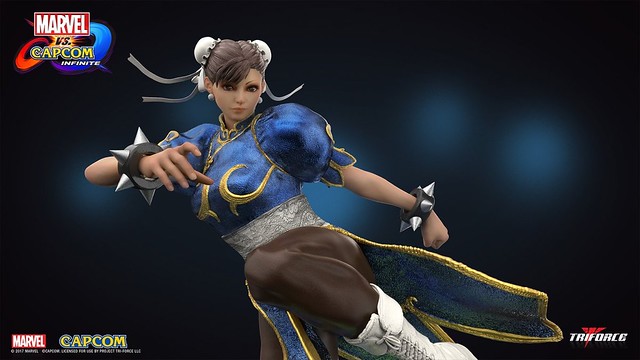 Marvel vs Capcom Infinite - Chun Li Statue