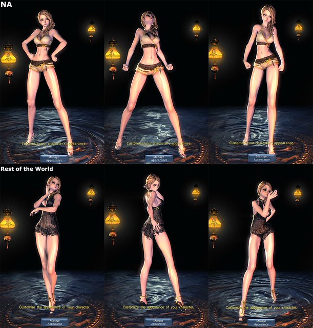 Blade & Soul NA vs KR Censorship