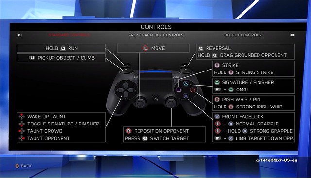WWE 2K17 - Controls