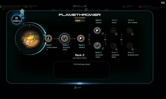 Mass Effect: Andromeda - Flamethrower Upgrade