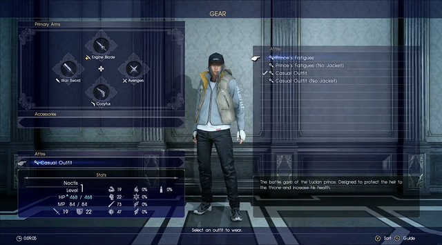 Final Fantasy XV - Customization