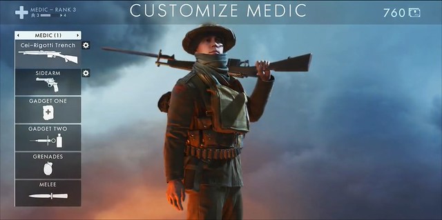Battlefield 1 - Medic Class