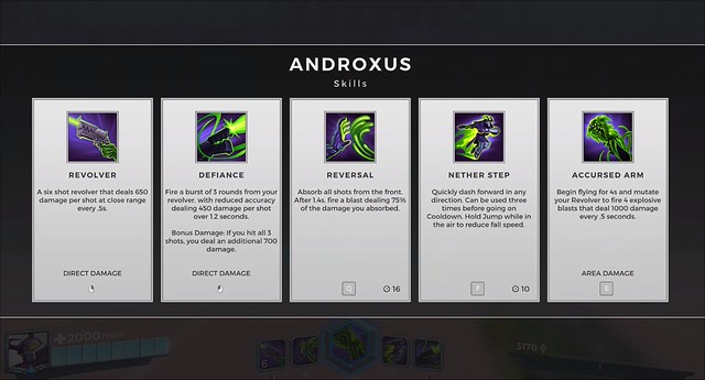 Paladins - Androxus Skills