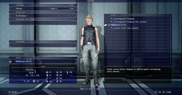 Final Fantasy XV - Customization