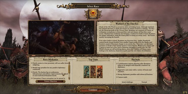 Total War: Warhammer Call of the Beastmen