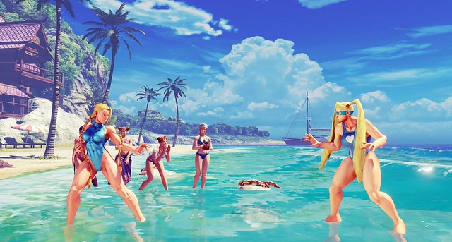 Street Fighter 5 R. Mika Swimsuit