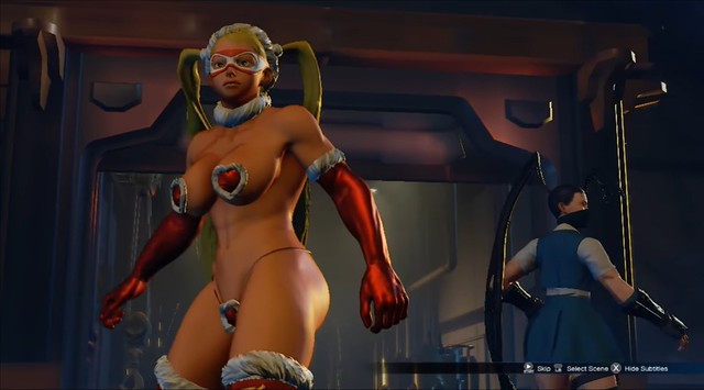 Street Fighter 5 - R Mika Christmas Bikini