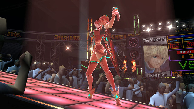 Pyra - Super Smash Bros Pose