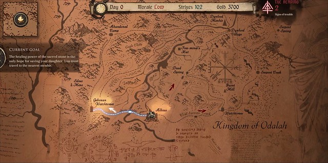Ash of Gods Redemption - Map