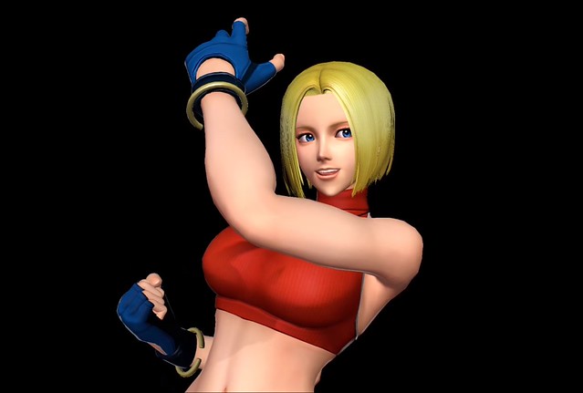 King of Fighters XIV - Blue Mary Pose