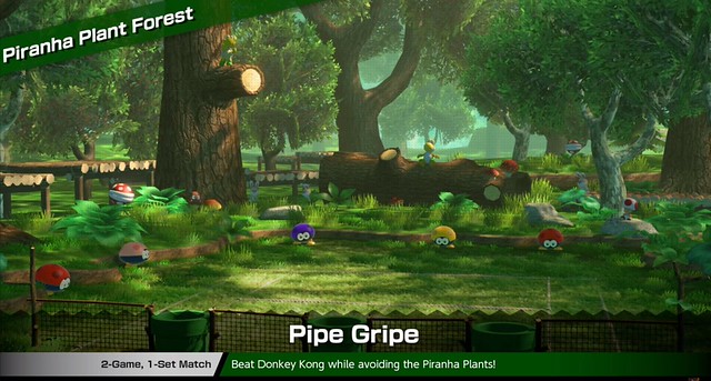 Mario Tennis Aces - Piranha Plant Forest