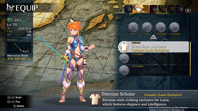 Ys VIII Lacrimosa of Dana - Laxia Eternian Scholar