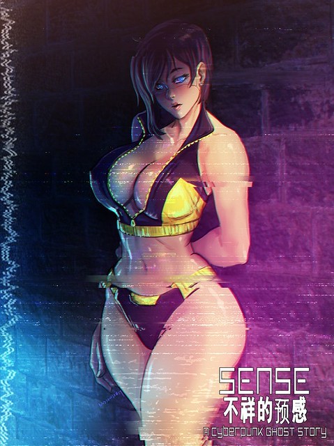 Sense A Cyberpunk Ghost Story - Poster