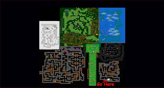Five Nights at Freddy's World - Map