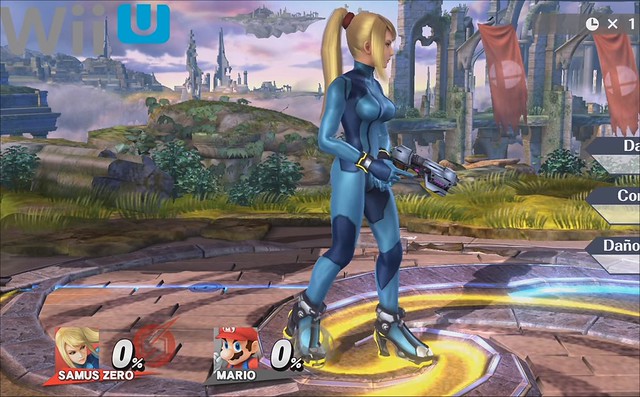 Super Smash Bros Wii U - Zero Suit Samus