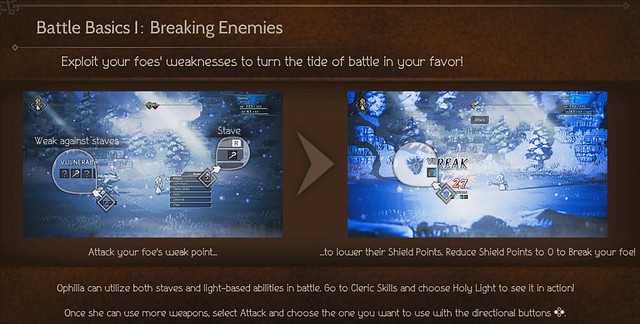 Octopath Traveler - Combat 1