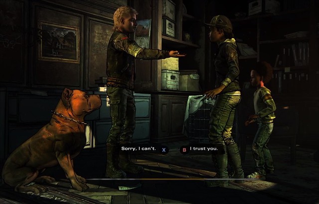 The Walking Dead The Final Season - Marlon and Rosie
