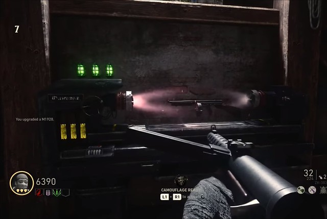 Call of Duty WW2 Zombies The Tortured Path - Pack a Punch Machine