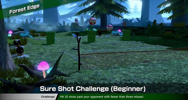 Mario Tennis Aces - Forest Edge