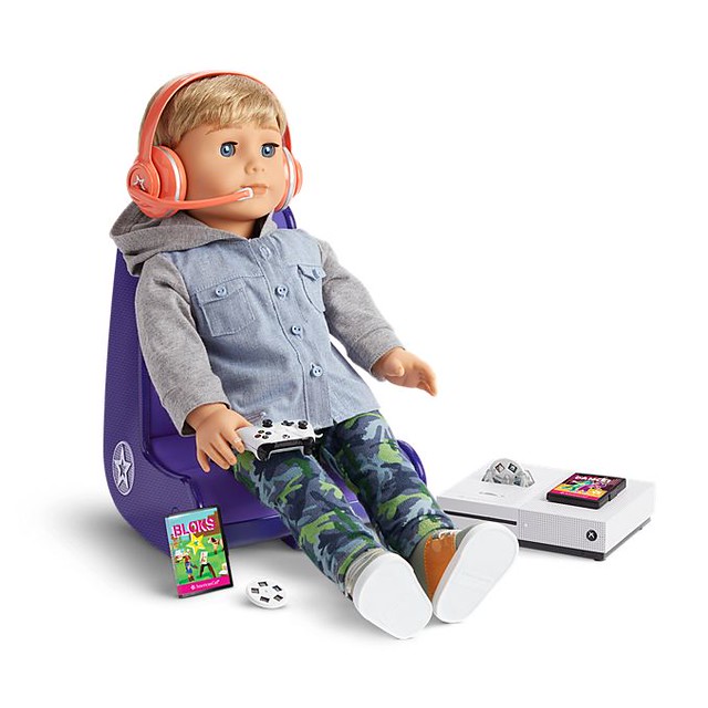 American Girl - Xbox Gamer Set Chair and Console