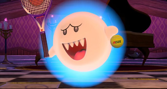 Mario Tennis Aces - Boo Mirage Mansion