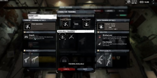 Phantom Doctrine - Character Training