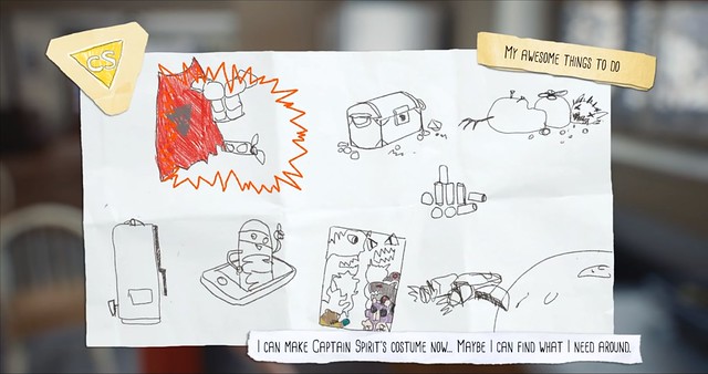 The Awesome Adventures of Captain Spirit - Mission Objectives