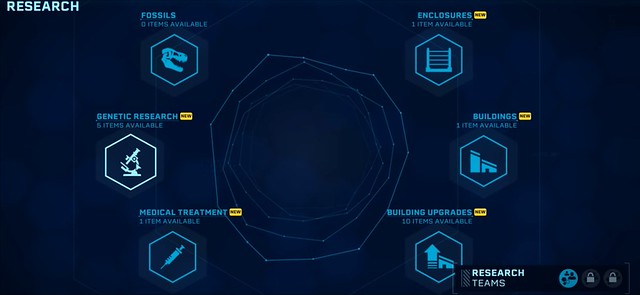 Jurassic World Evolution - Research