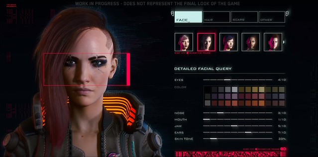 Cyberpunk 2077 - Character Creation