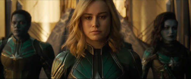 Captain Marvel - Sullen Walk