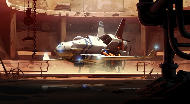 Rebel Galaxy Outlaw - Ship Docked