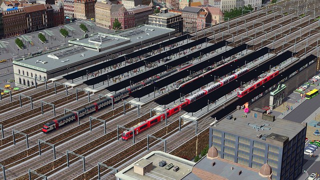 Cities Skylines - Railway Collage