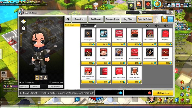 MapleStory 2 MAGA Hats