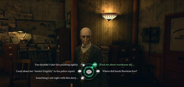 Call of Cthulhu - Dialogue Wheel