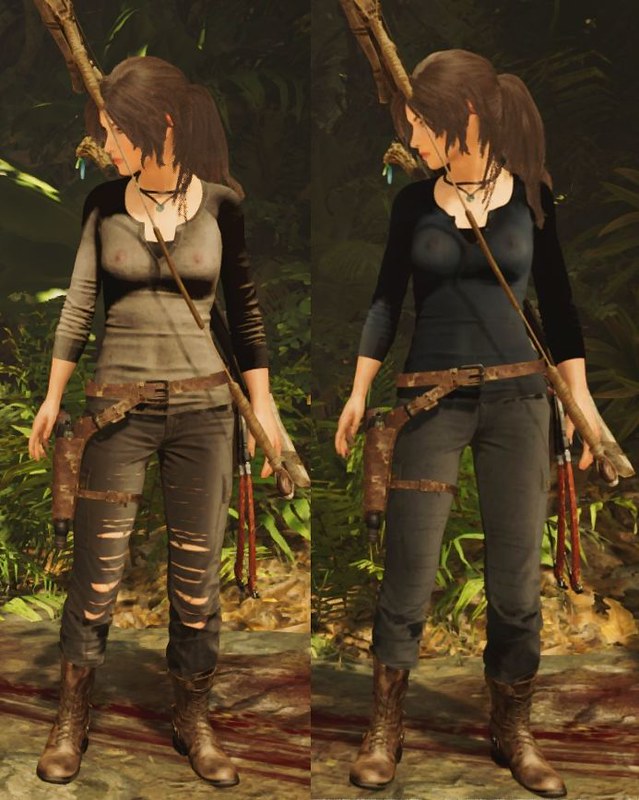Shadow of the Tomb Raider - Nipples