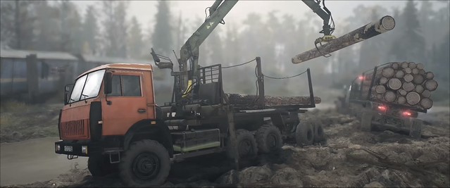 Spintires Mudrunner - Logging