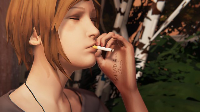 Life is Strange Before the Storm - Chloe Smoking